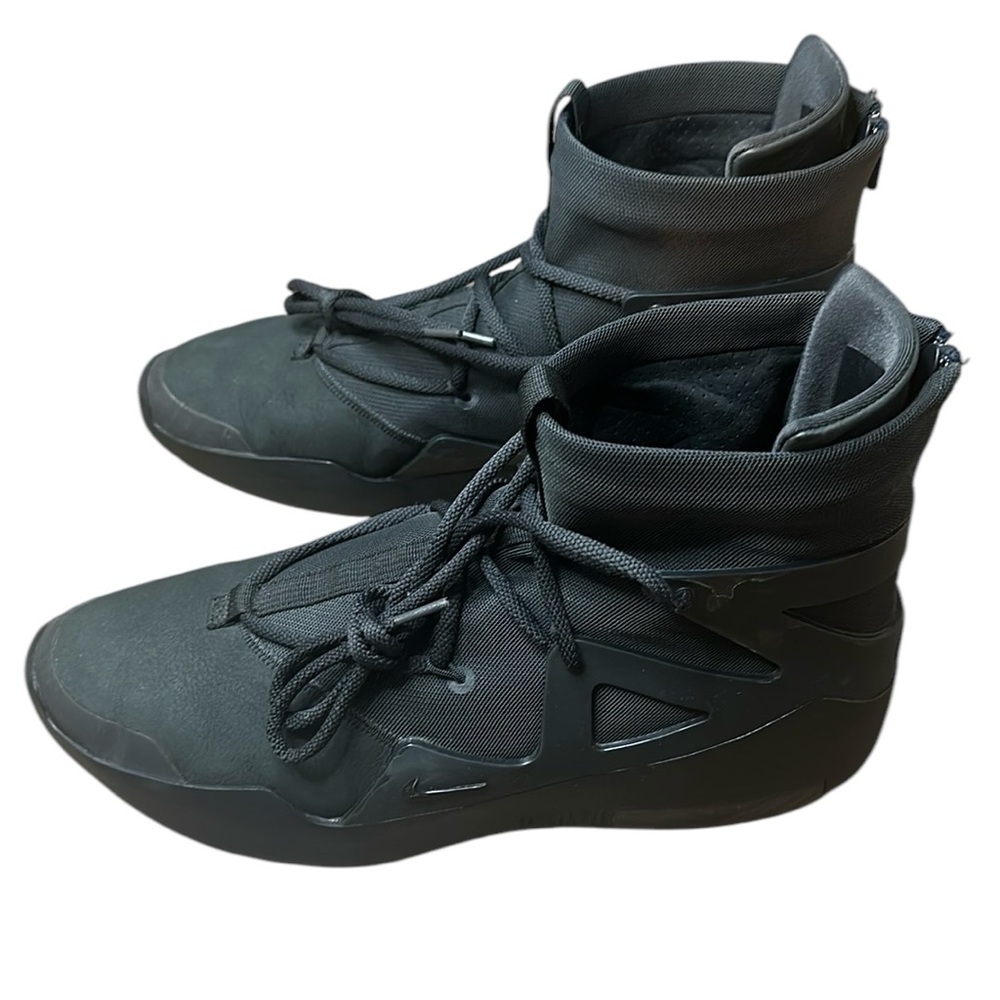 Fear of God x Nike
Air 1 'Triple Black' Sneakers
Men's Size: 14